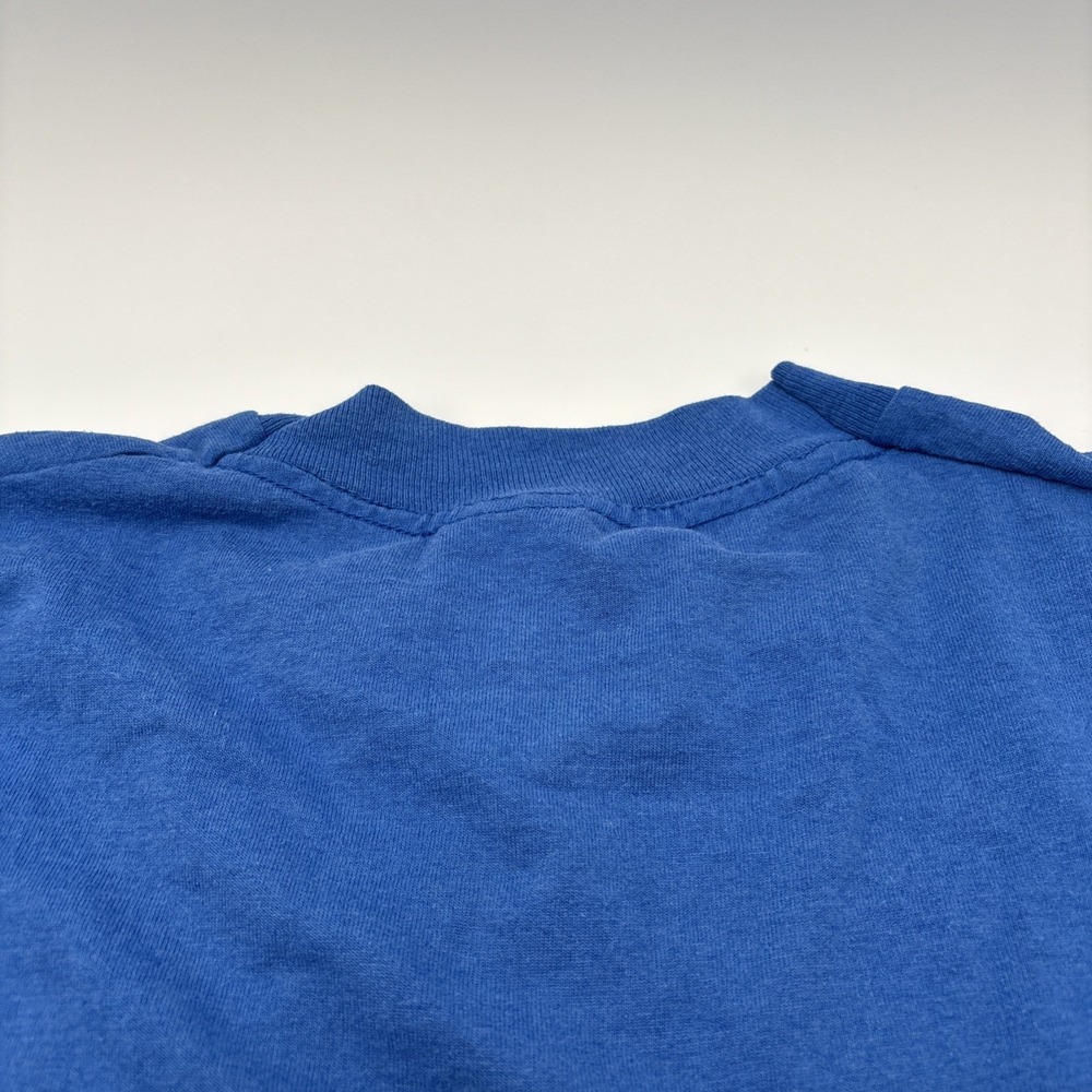 Vintage Single Stitch The King And I Play T-shirt Mens Blue 1994 Made In The USA - Picture 13 of 14
